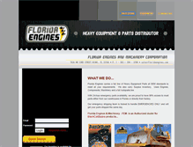 Tablet Screenshot of floridaengines.net
